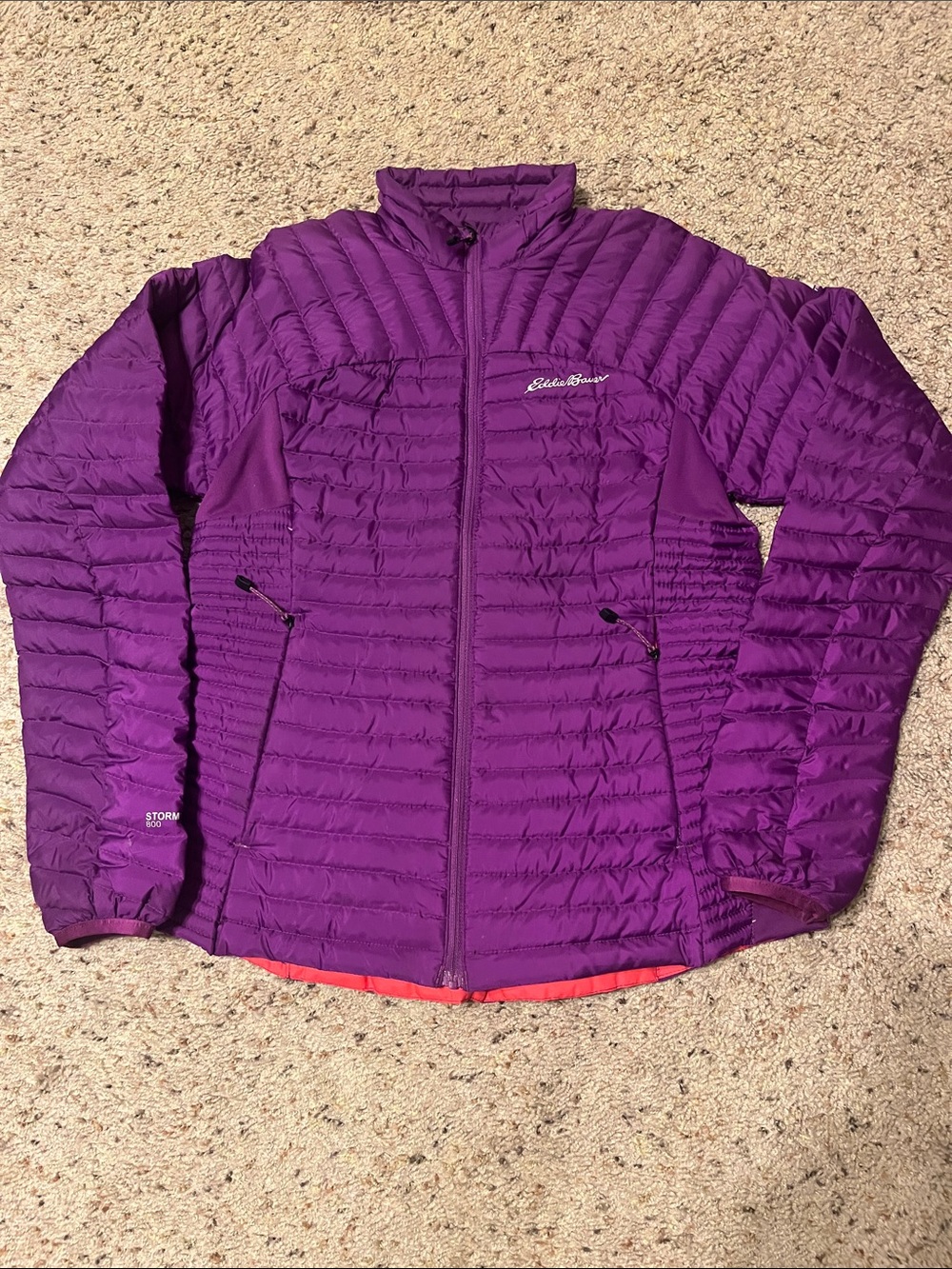 Eddie Bauer Women's Bright Purple Packable Quilted Puffer Jacket